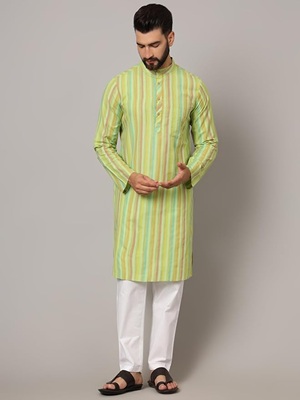 Men's Cotton Regular Kurta